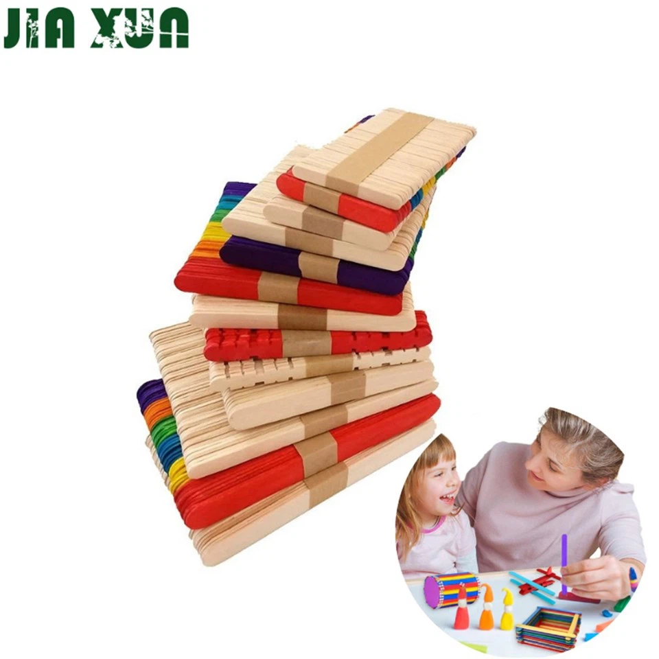 flat wood craft sticks
