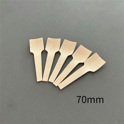 Tek Kullanımlık Ahşap Tatlı Kaşıkları